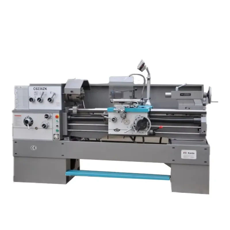HCY Kd C6140Zk Semi Automatic Lathe Machine C6140Zk Metal Turning Precision Manual Heavy Lathe Machine