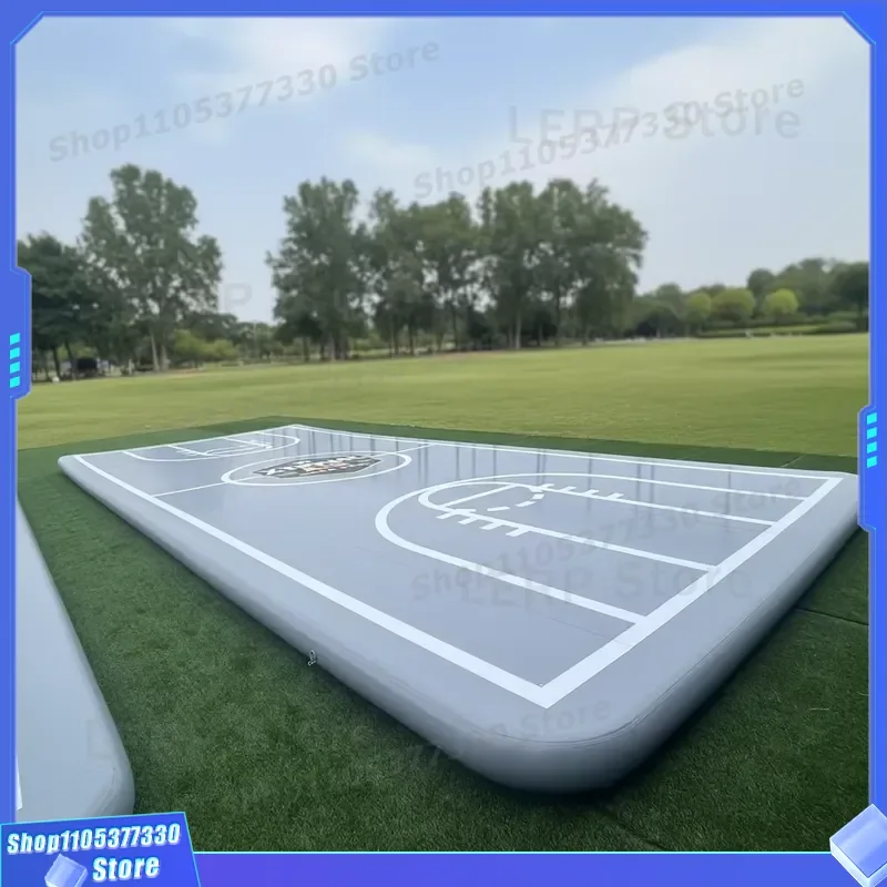 Large Inflatable Air Track Gymnastics Mat Bouncing Pad for Home Training Football Basketball Court Sports Equipment Cushion