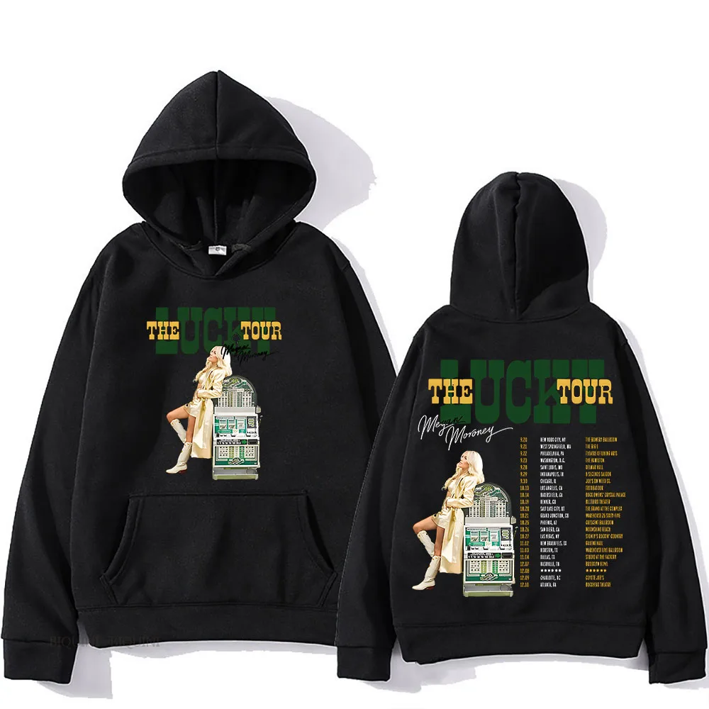Sudaderas Vintage Hooded Megan Moroney Am I Okay Winter Gothic Aesthetic Sweatshirt Funko Pop Fleece Clothes Casual Punk Hoody
