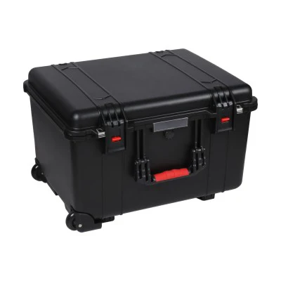 Hard IP67 Plastic Waterproof Shockproof Safety Equipment Instrument Case Travel Suitcase Trolley Tool Flight Box