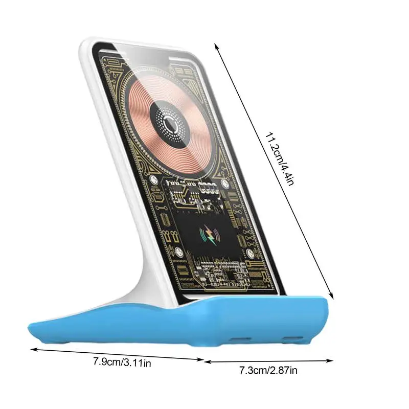 Magnetic Fast Charger 100W Fast Phone Charging Station Vertical Cell Phone Charger Wireless Charging Dock Multifunctional Cell