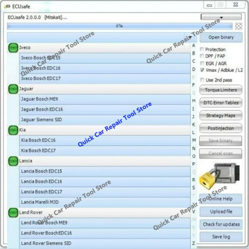 2026 ECU Safe 2.0  Hot Selling ECUSafe 2.0 ECU ECM 2.0 Diagnostic Tool CD DVD Software For Car and Trucks CD USB work with KESS