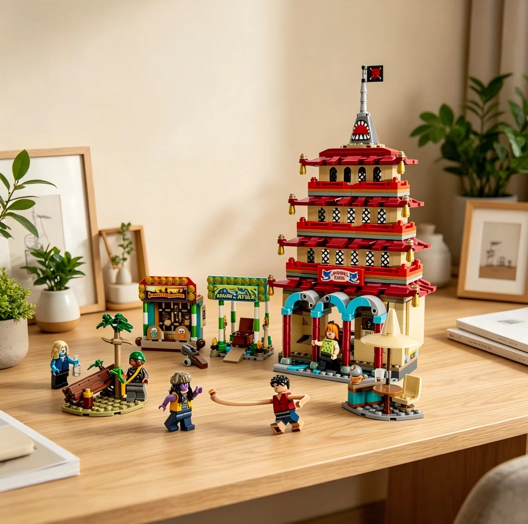 

Disney 75638 926pcs Magic Dragon Paradise Combat Building Bricks Creative Model Kids Birthday Gifts Office Showcase Ornament