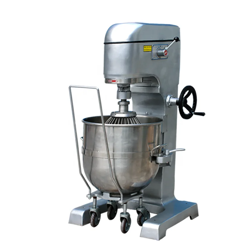 Industrial planetary mixer stainless steel material automatic 60 liter planetary mixer