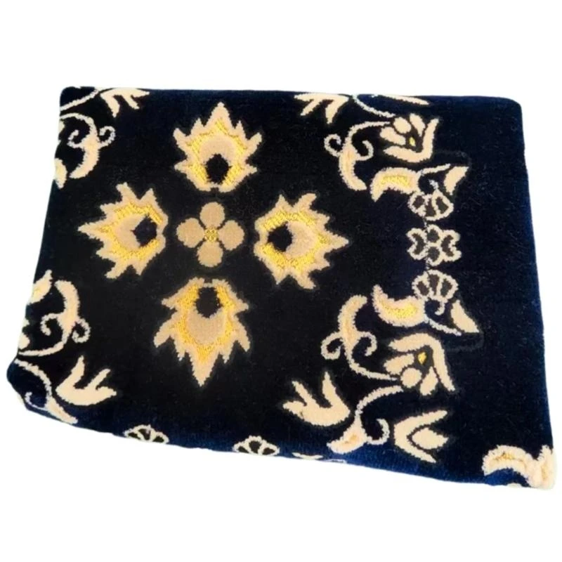 Muslims Prayer Rugs Janamaz Sajadah Soft Islamic Carpet Mats, Fabric
