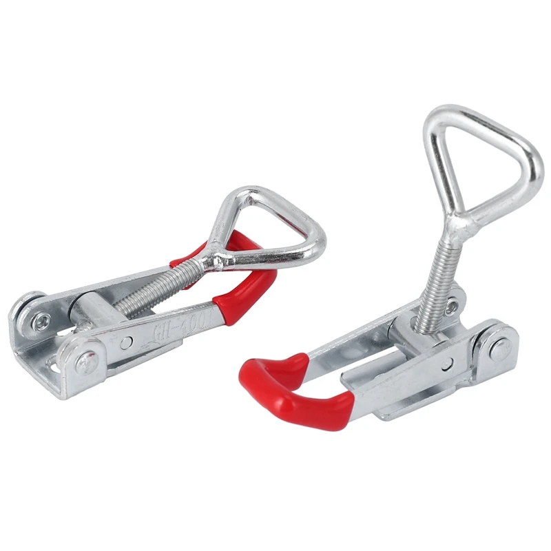 Регулируемый зажим с перекидной защелкой в упаковке PORK-10, удерживающая способность 150 кг, сверхмощный быстроразъемный защелка 4001, тумблерный зажим