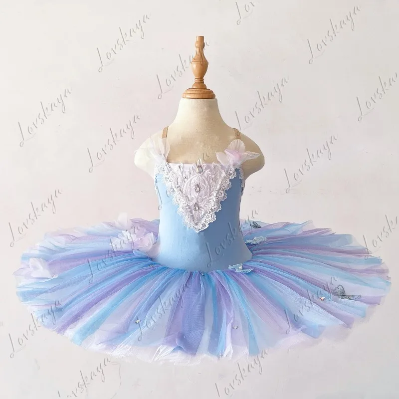 

Детское балетное платье, женский костюм для выступления «Спящая красавица», шифоновая объемная юбка-пачка «Лебединое озеро», наряд для выступлений