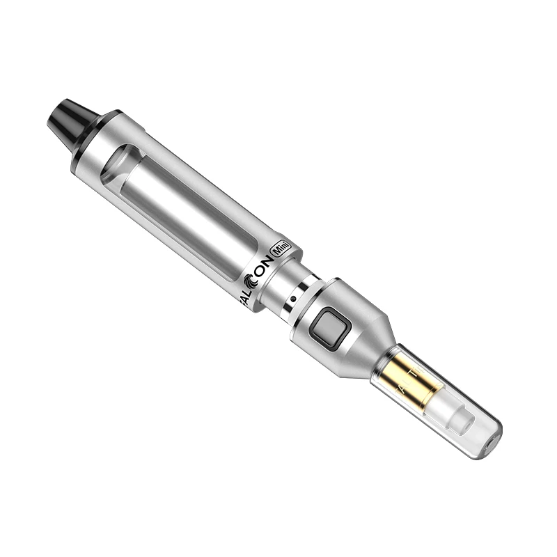 Original Yocan Falcon Mini Kit Vape 650mAh Bateria Embutida Vaporizador de Cigarro Eletrônico 3.2V, 3.7V, 4.2V 510 thread XTAL Dica