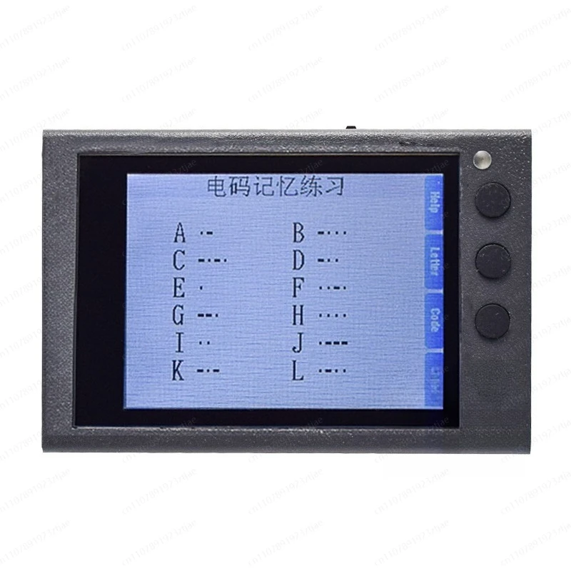 Trainer Morse Code Trainer with Display for Telegraph Practice