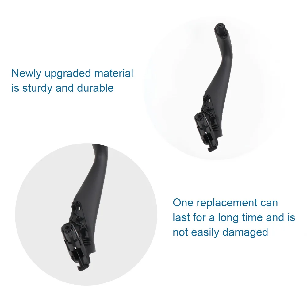 Pour BMW série 5 G30 G31 G38 17-23 poignée de porte de voiture panneau intérieur garniture gauche droite porte tirer poignée en Fiber de carbone voiture porte tirer saisir