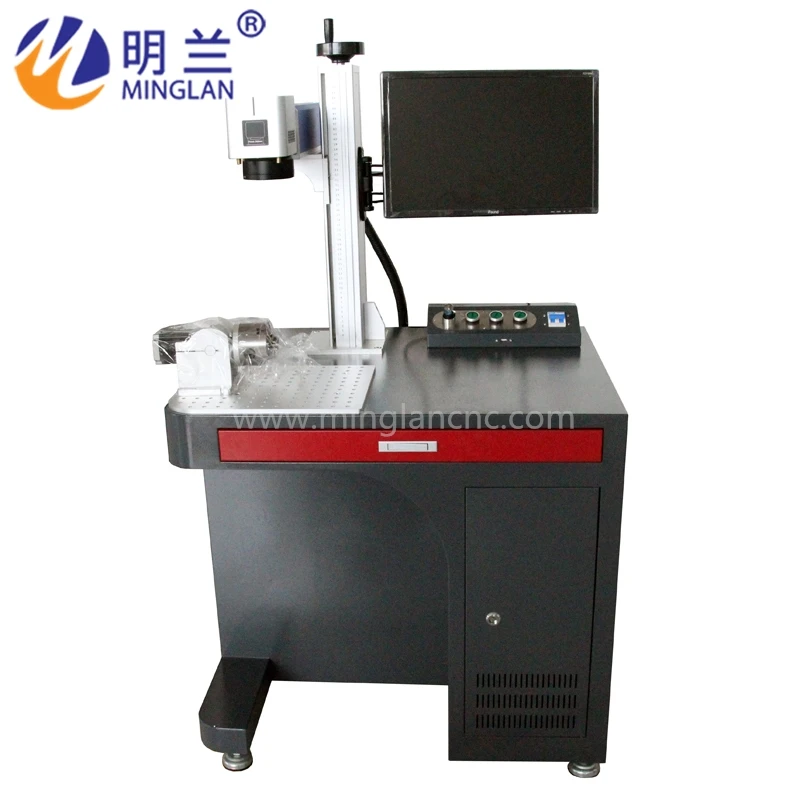 

20 Вт 30 Вт 50 Вт волоконная лазерная маркировочная машина для желтых ушных бирок животных