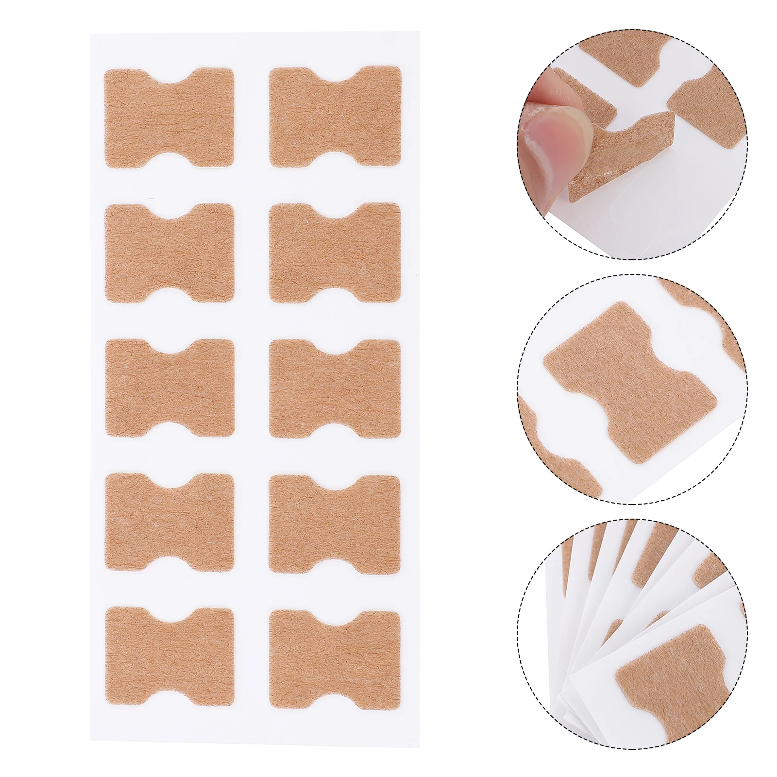 自己粘着性の足の爪ステッカー陥入爪ケアパッチ爪矯正用フットケアツール整形外科用爪治療