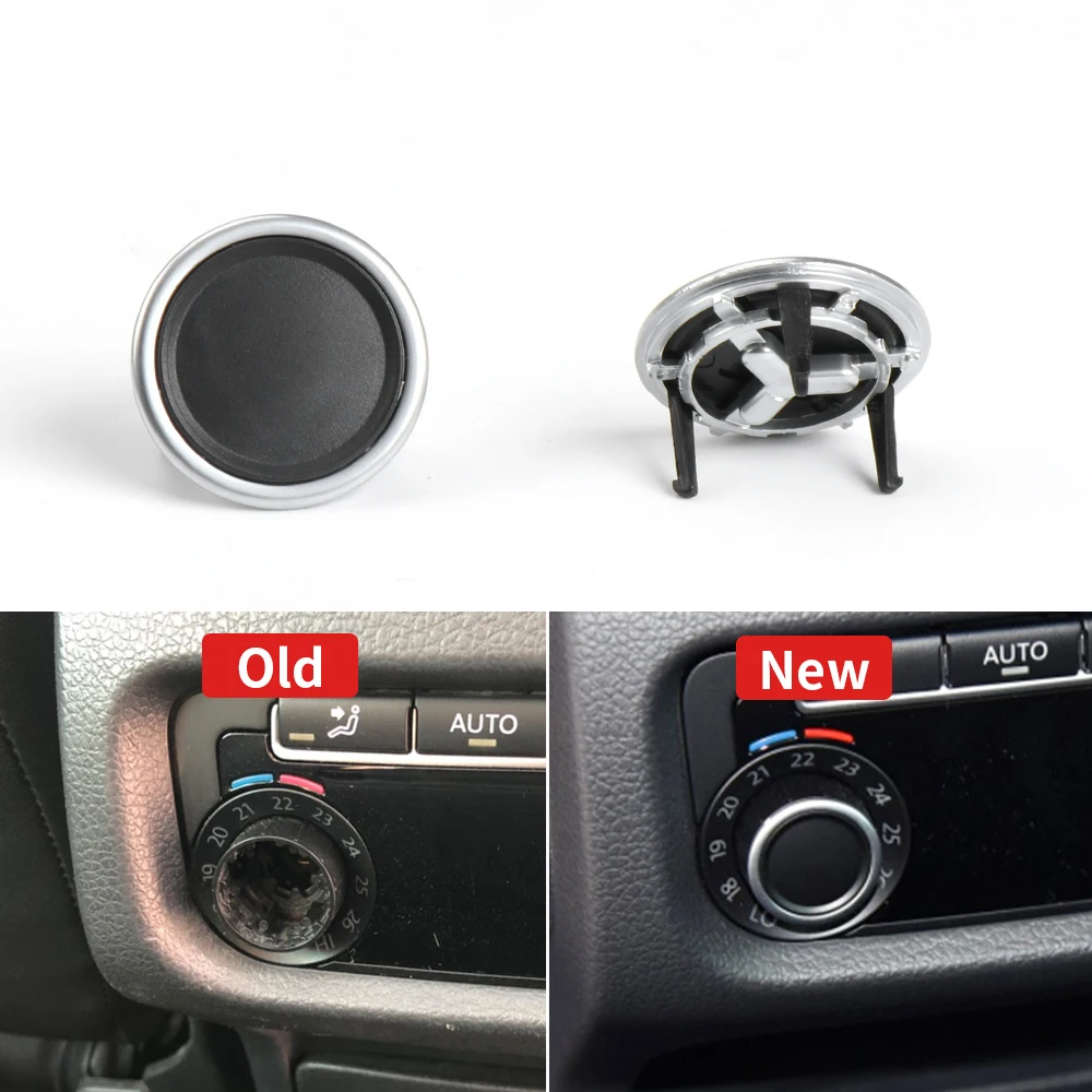 For Sharan 7N1 7N2 2012-2019 For Seat Alhambra 2011-2016 7N0907049C Car Rear Air Conditioning Control Panel Knob Cover Switch view 3