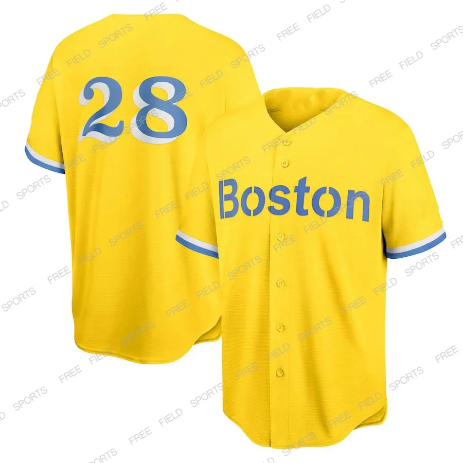 Men Women Sweatshirts Short Sleeve Tee 3DPrint Number T-shirts Oversized T-shirt MLB Boston Red Sox Baseball Jersey Ball Uniform