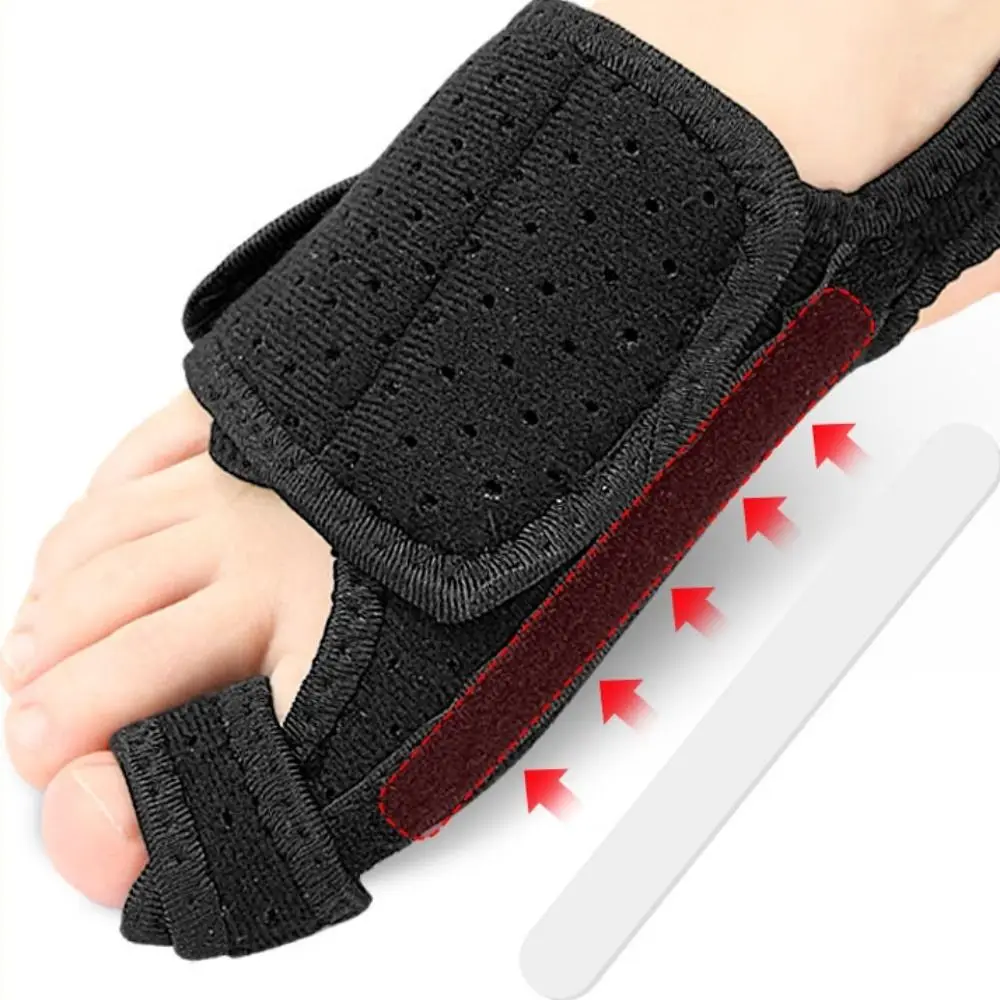 อุปกรณ์แก้ไขนิ้วหัวแม่เท้าเอียงแบบปรับได้ 1 คู่ ที่รัดนิ้วหัวแม่เท้า ช่วยพยุงข้อต่อ แก้ไขนิ้วหัวแม่เท้าโก่ง นิ้วหัวแม่เท้าเอียง นิ้วหัวแม่เท้าเคลื่อน นิ้วหัวแม่เท้าหัก