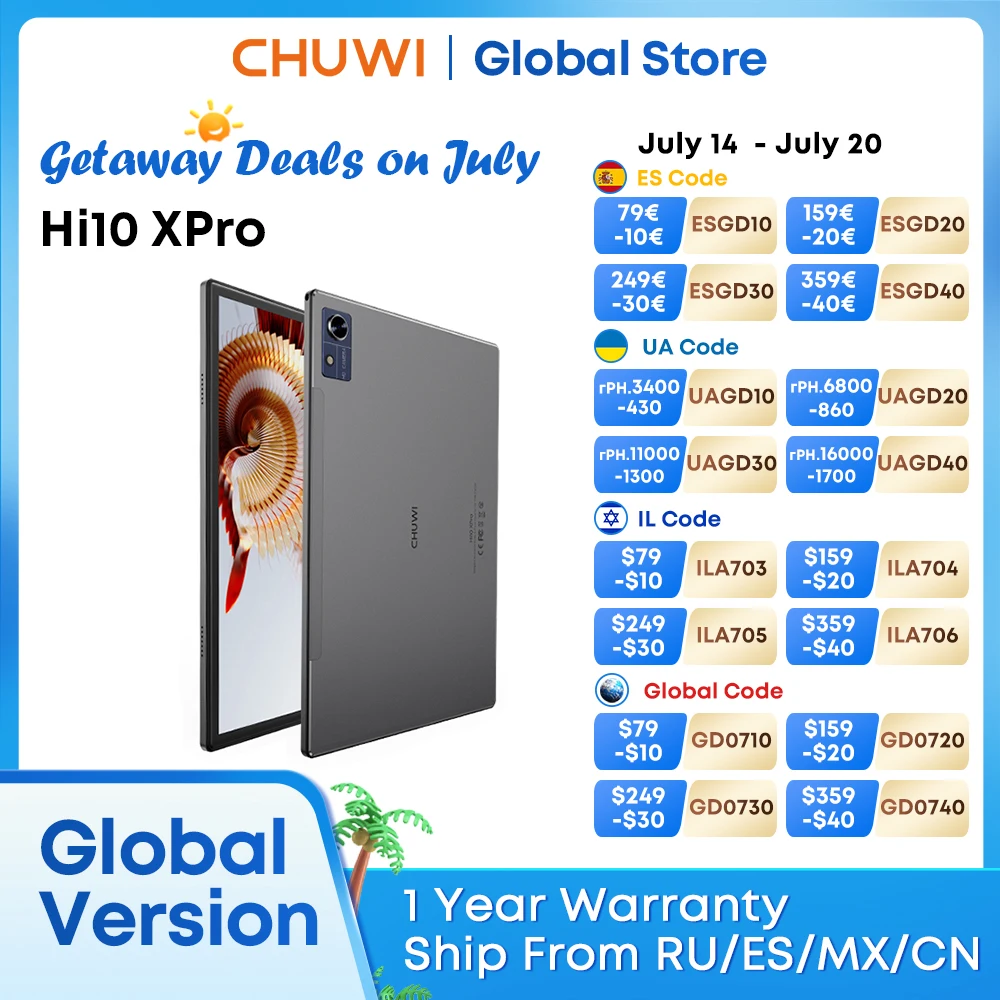 Планшет CHUWI Hi10X Pro