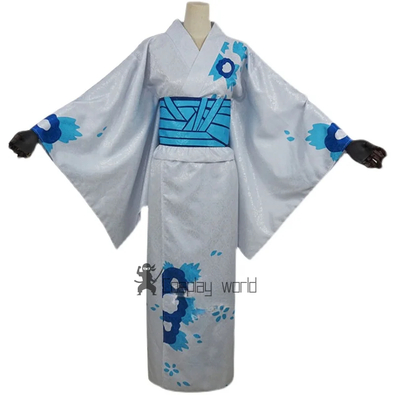 أزياء شيطان القاتل النسائية التأثيرية Rengoku Ruka ‌   زي كيمونو أنيمي أنيق للبالغين ملابس لعب الأدوار لحفلات الهالوين