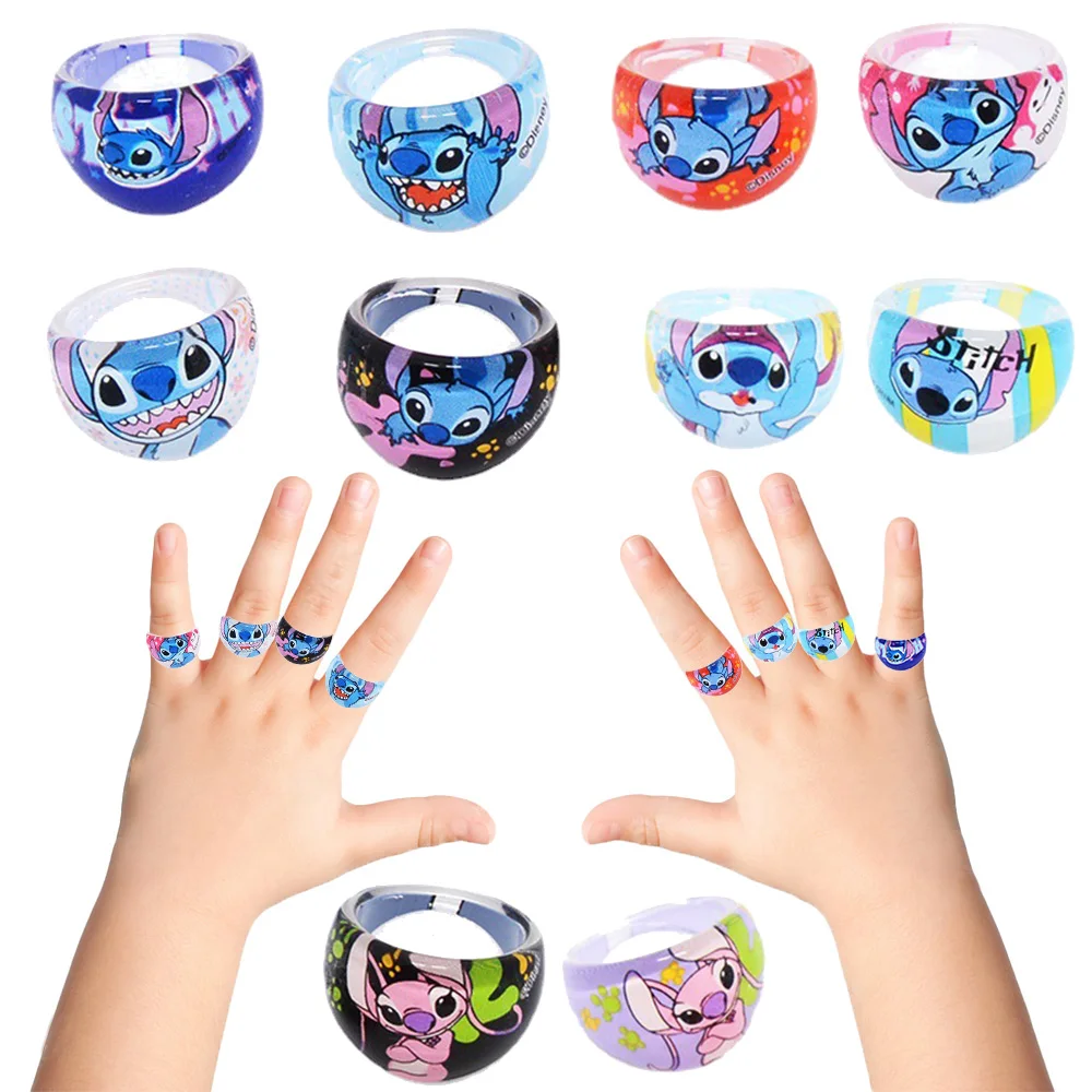 

Stitch Ring Stitch Birthday Party Children's Ring Gifts to Guests Classroom Rewards Gift Bag Filling Baby Shower