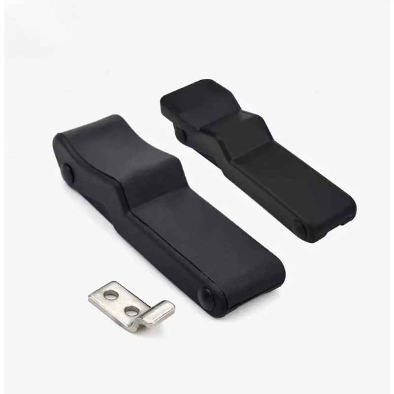 DK609 Environmentally Friendly Rubber Buckle Straight Step Fastening Lock Industrial Equipment Cabinet Door Buckle Lock