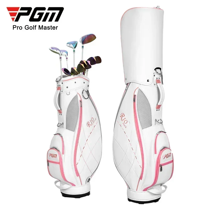 sac-de-golf-pgm-pour-femme-blanc-et-rose-en-pu-impermeable-pack-standard-tres-portable-pour-chariot-de-sport-accessoires-de-golf-qb042