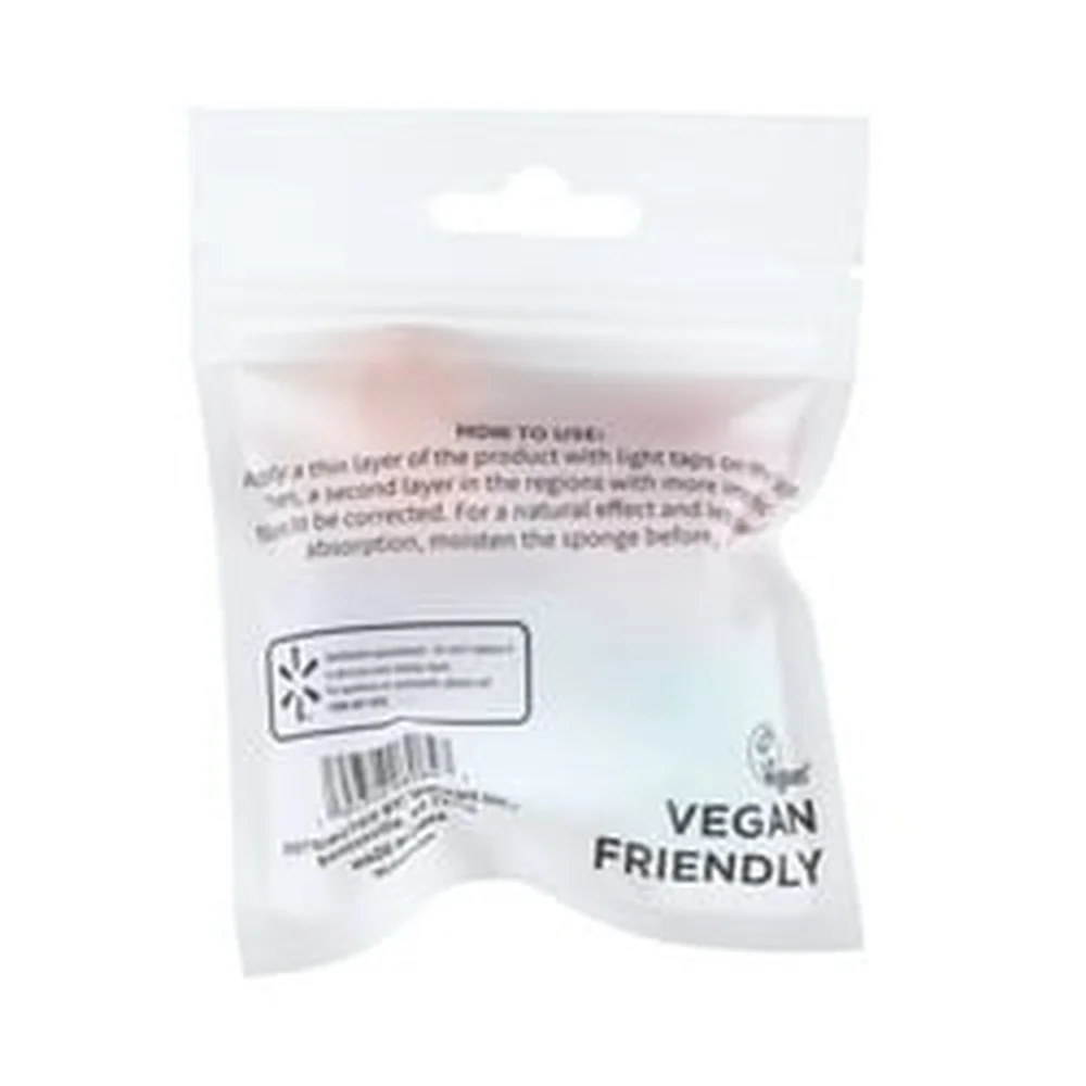 (3 pacotes de mini esponjas de maquiagem, cosméticos úmidos ou secos, cores sortidas sem látex, 5 contagens)