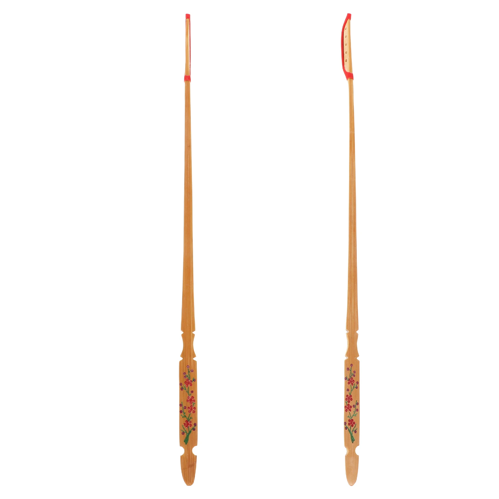 

2pcs Bamboo Yangqin Hammers Wooden Dulcimer Sticks Lightweight Durable For Practice Performance Musical Instrument Parts