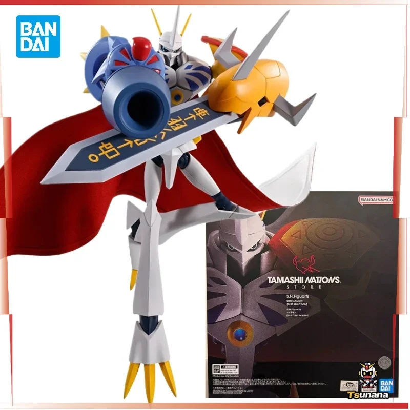 In Stock Original Bandai S.H.Figuarts SHF Digimon Adventure Omegamon [BEST SELECTION] TNS Anime Action Figure Model Toys Gifts