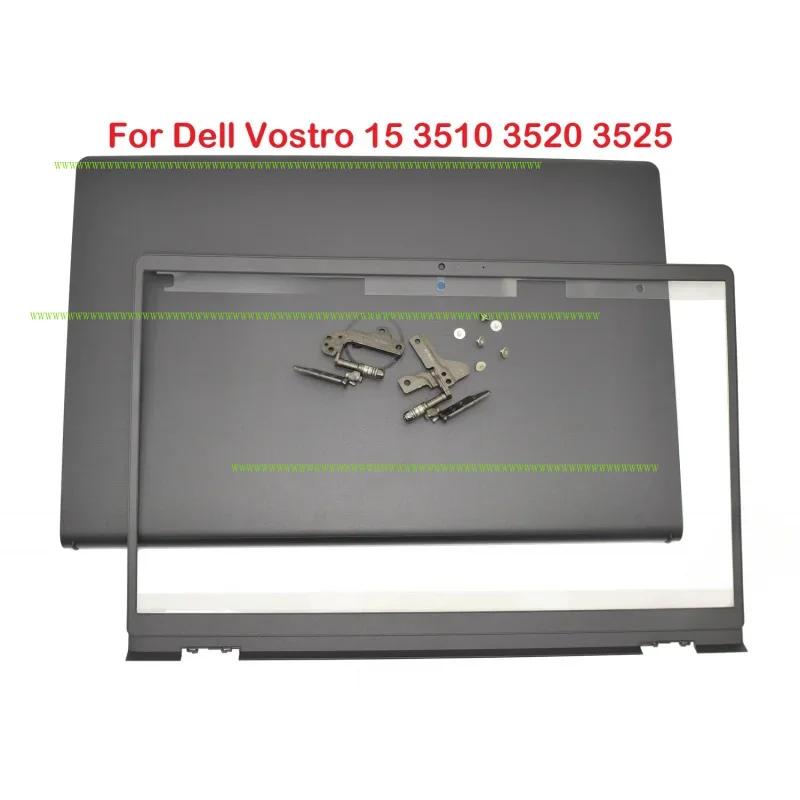 

F New Original 0DWRHJ Black For Dell Vostro 15 3510 3520 3525 Laptop Top Case LCD Cover Back Cover Rear Lid Lcd Bezel Hinge Sc
