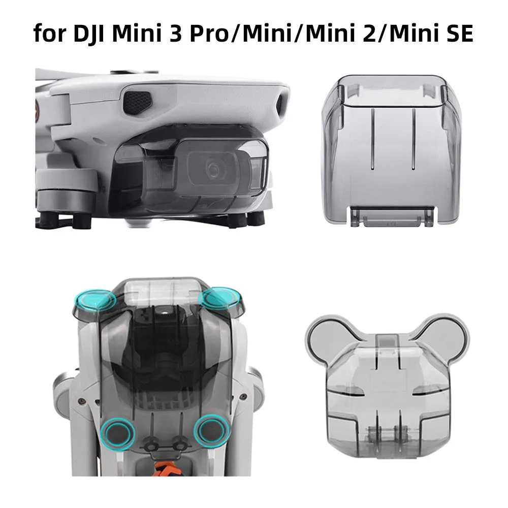 Lens Cap for DJI Mini 3 Pro/Mini/Mini 2/Mini SE Drone Protection Dust-proof Cap Gimbal Guard Quadcopter Protector Accessory