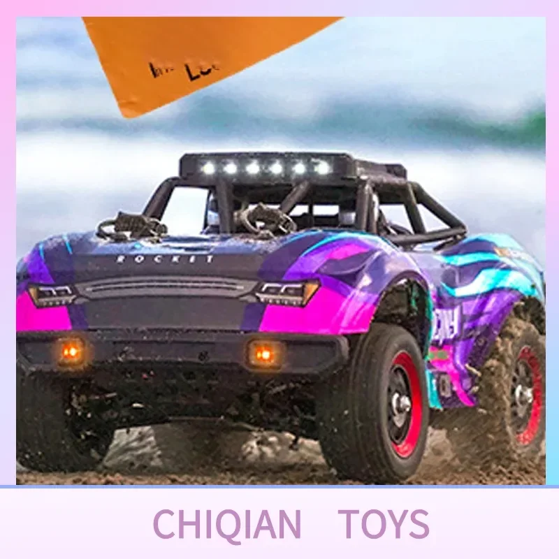 

Suchiyu 1/18 Scale Brushless Remote Control Car 4WD Full Proportional Off-Road RC Vehicle Short Card Toy for Gifts
