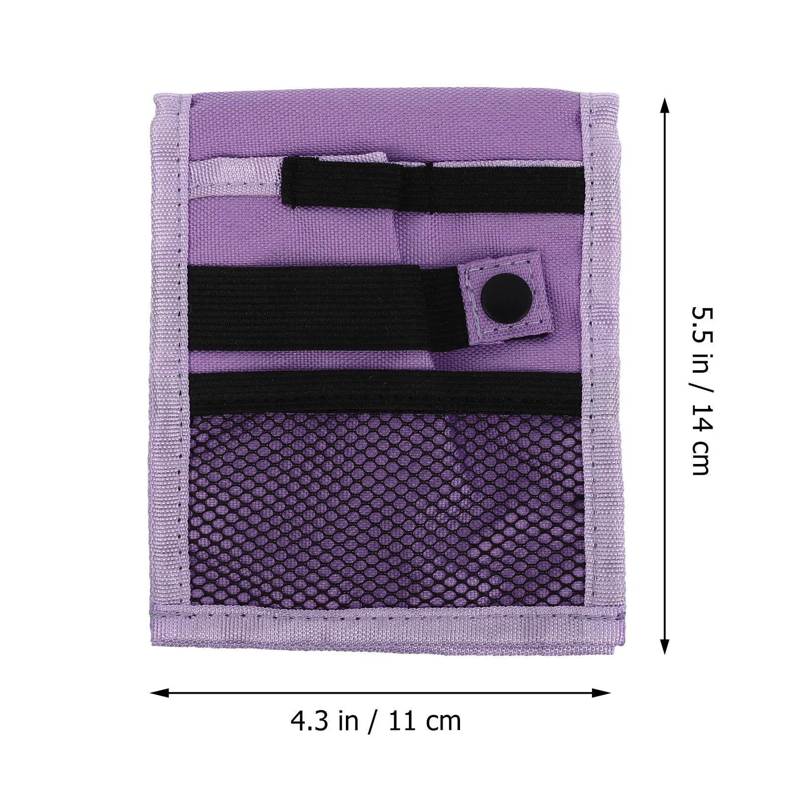 1Pcs Doctor Pen Pouch Oxford Cloth Inserted Holder Bag Pencil Storage Pocket Portable Pen Organizer for Nurses