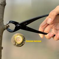 Ergonomic Handle Knob Cutter Circular Concave Edge Bonsai Ball Joint Shears Round Nose Garden Maintenance Tools