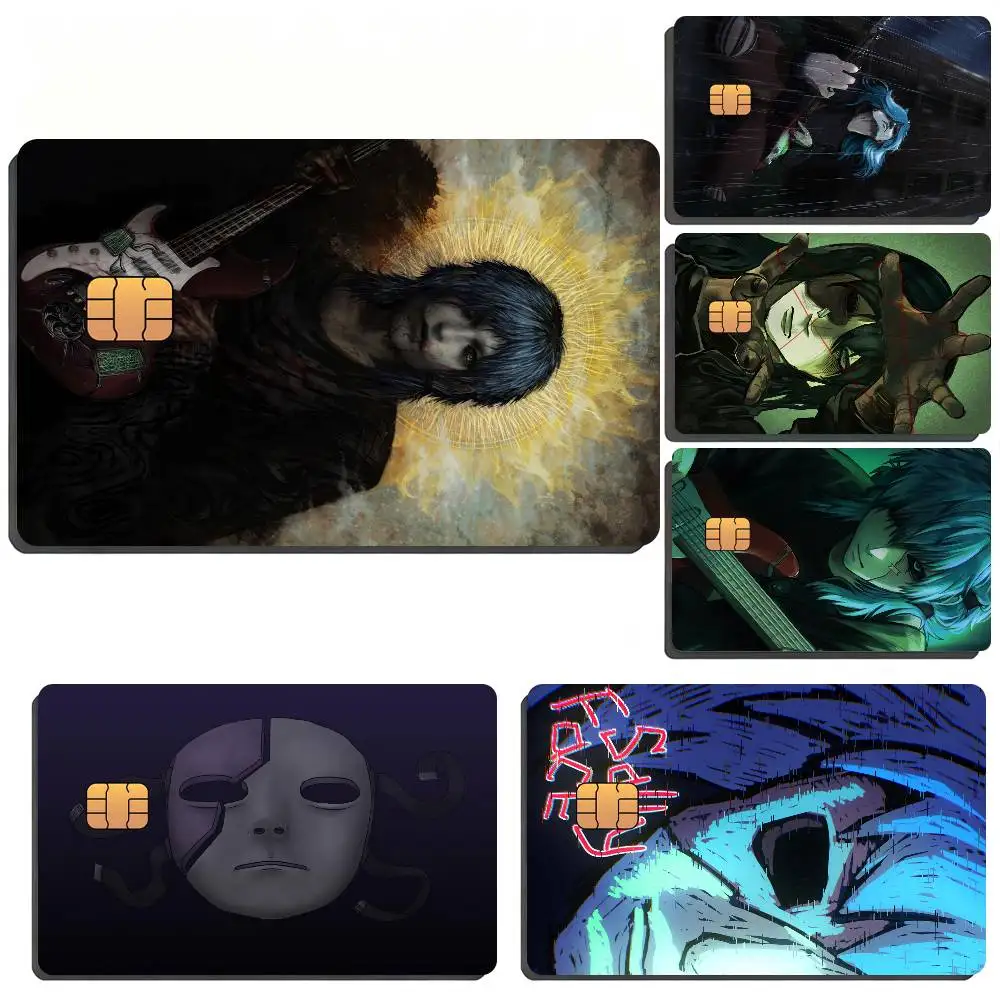 Game S-Sally Face Bank Card Sticker Film Tape Skin For Credit Card Debit Card Waterproof Stickers