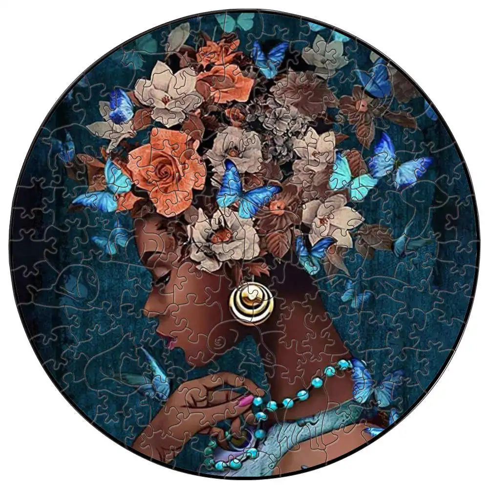 Puzzle di animali in legno per adulti bambini Gioco di puzzle in legno Giocattoli educativi per bambini Spedizione gratuita Rompicapo Hobby