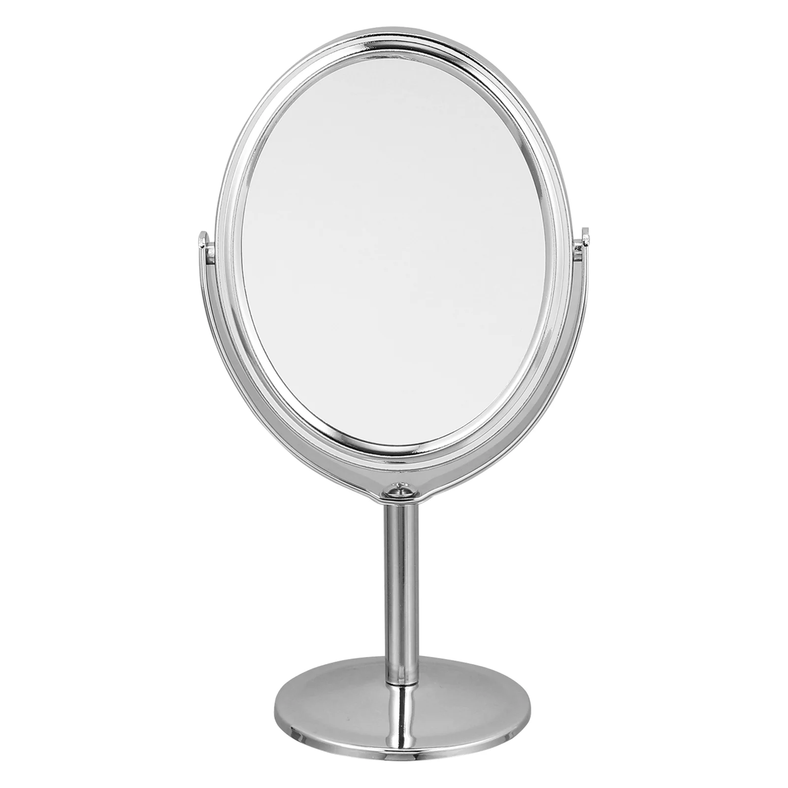 

Desktop Vanity Mirror Makeup Magnifying Dresser Swivel Rotatable Tabletop Double Side Standing