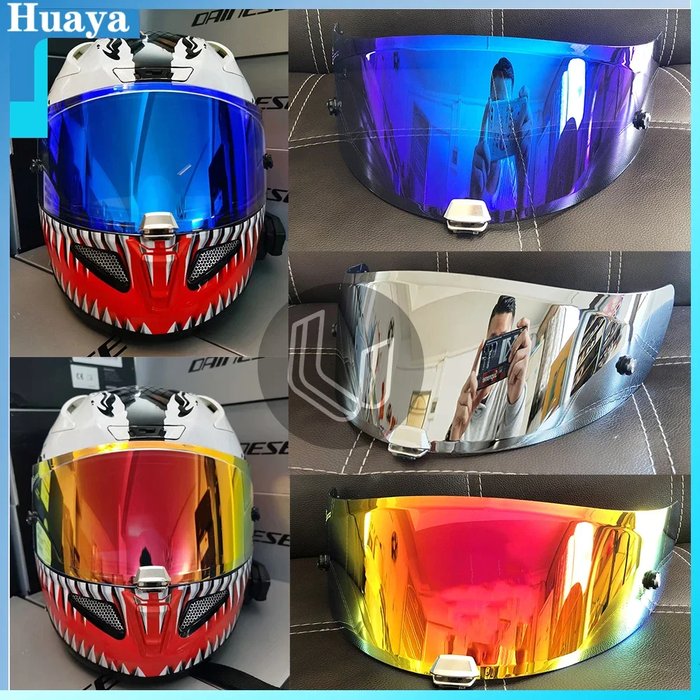 10 Colors Gold Iridium Motorcycle Full Face Helmet Visor Lens case for HJC RPHA-11/70 Visor Mask