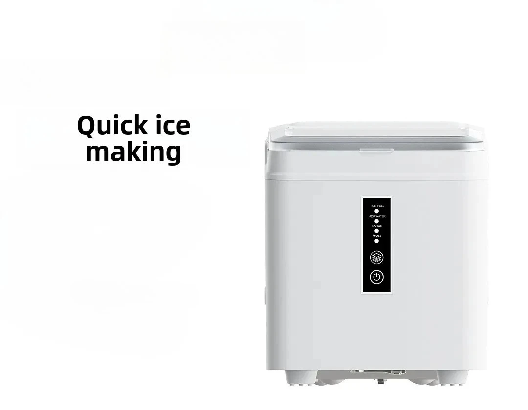 Ice Machine Commercial 12KG Household Small Portable Smart Compressor