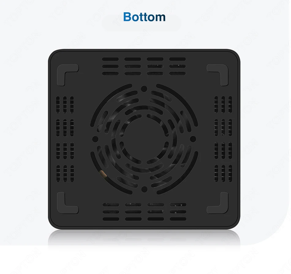 Topton Metal Office NUC NAS Mini PC Intel 3 N350 N95 Firewall Box Dual 2.5G LAN 2xNVMe DDR5 HDMI+DP+Type-C 3x4K HTPC Home Server