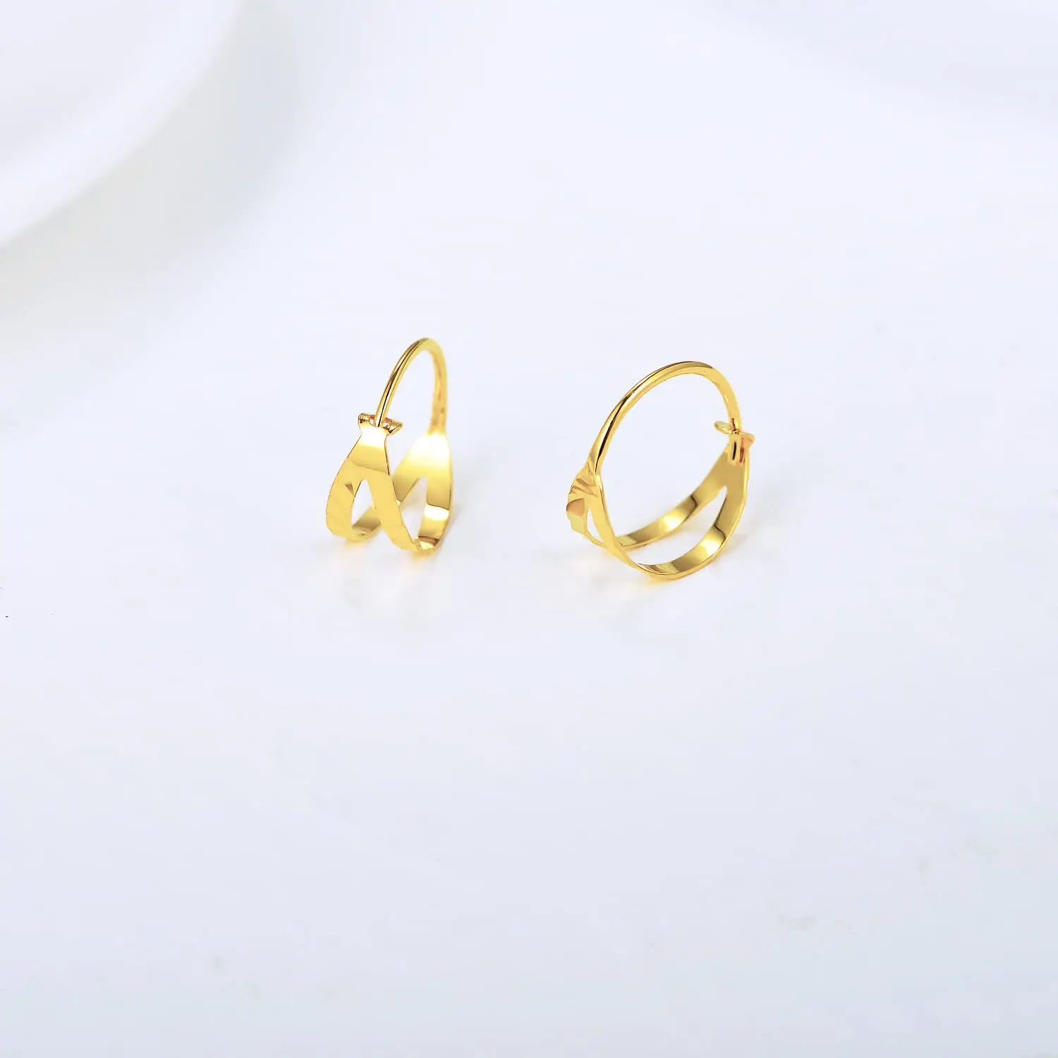 YFN 14k Gold Hoop Earrings for Women Real Gold Small Yellow Gold Hoops Jewelry