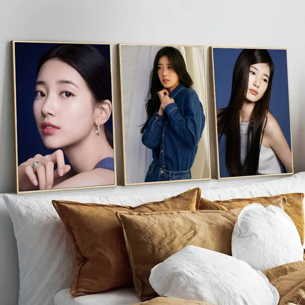 Korean Celebrity Pei Xiuzhi Posters Living Room Bar Cafe Quality Canvas Vintage Style Comics Painting Art Home Wall Decor Pictur