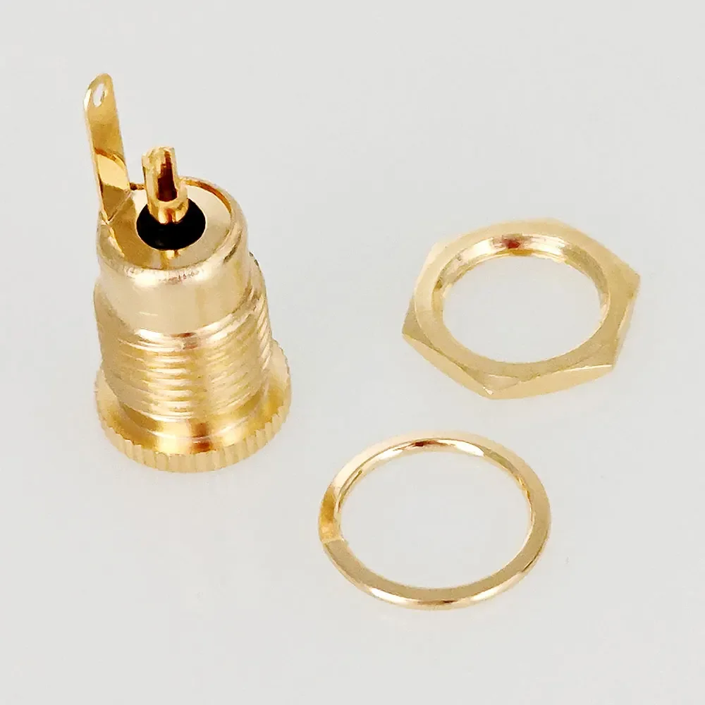 Konektor DC arus tinggi 30V 20A, konektor Jack wanita daya 5.5x2.1mm 5.5*2.5