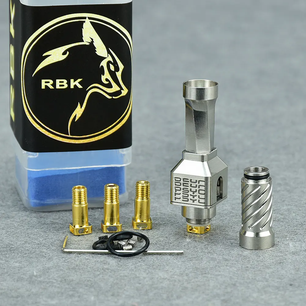 Imagem -06 - Wolfcoolvape-psyclone x Ponte Rba 316ss Tanque Boro Pro Coc para bb Kit de Boleto Mod Boro 1.2 mm 1.8 mm 2.5 mm mm