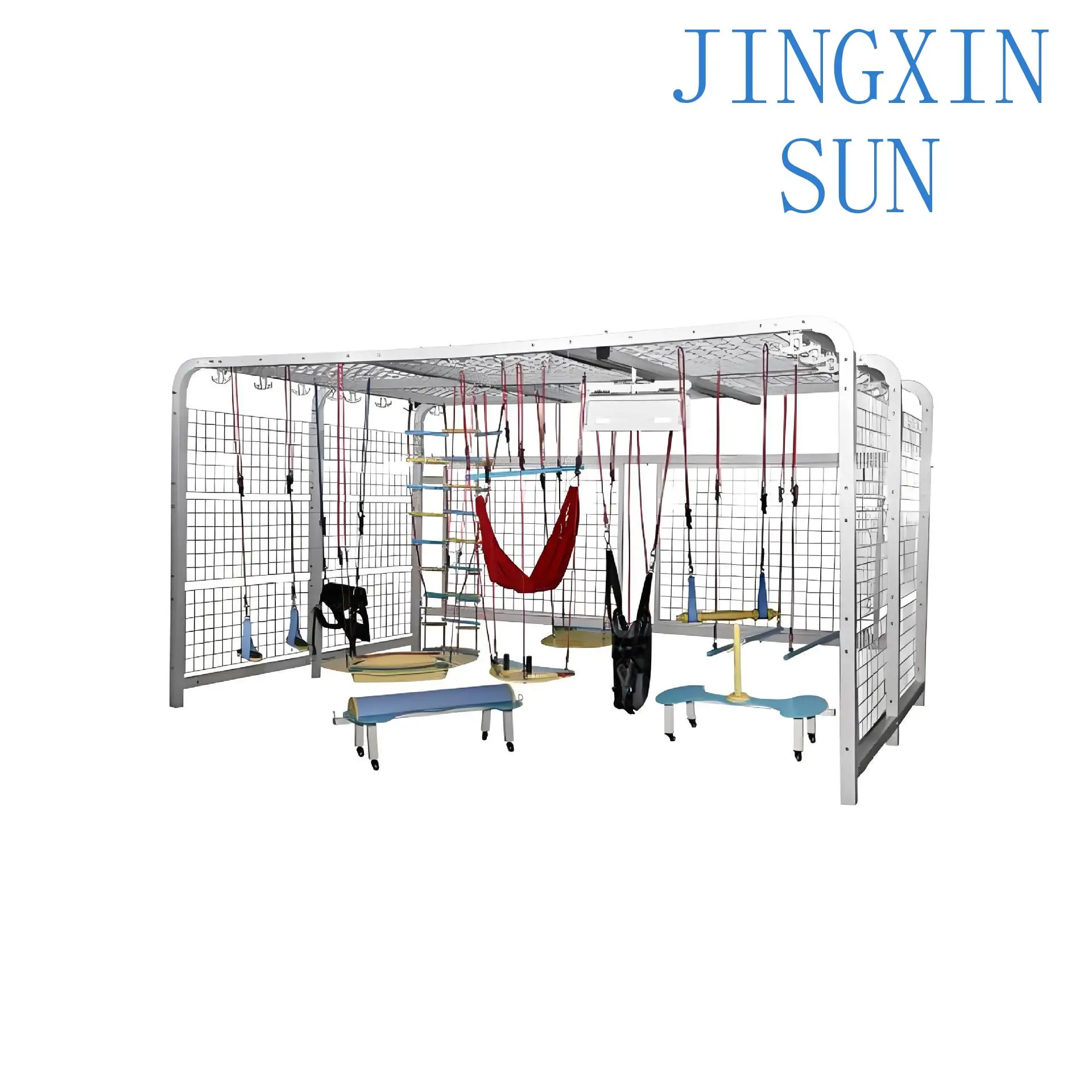 Children's suspension fitness training equipment Qianjing equipment full body training equipment assists children