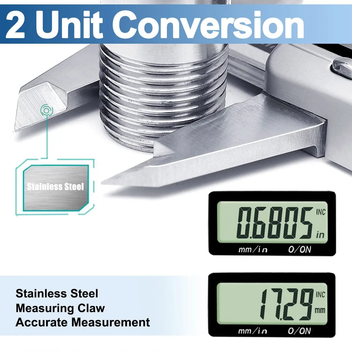 300mm 200mm 150mm IP67 Waterproof Digital Caliper Metal Housing Electronic Vernier Caliper gauge micrometer can work in water