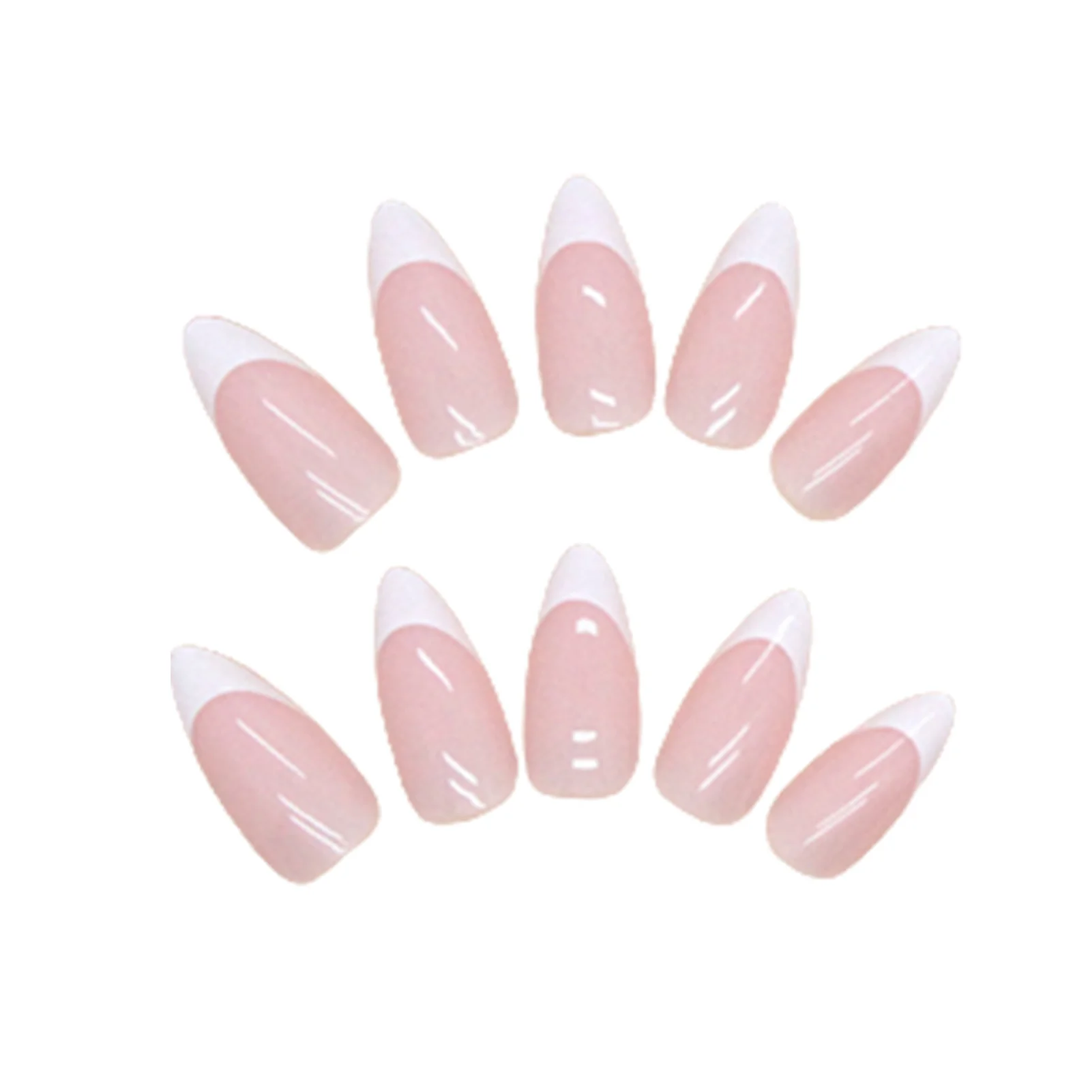 Unhas postiças rosa para mulheres e meninas, decorações florais, acabamento requintado, acessórios de manicure, decoração de unhas