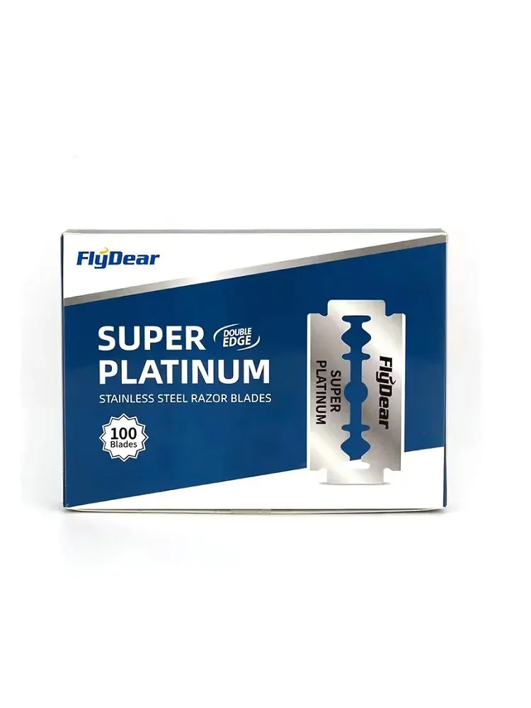 10/20/30/100pcs Double Edge Razor Blades , Safety Razor Blades For Shaving -Platinum Stainless Steel Double Razor Shaving Blades