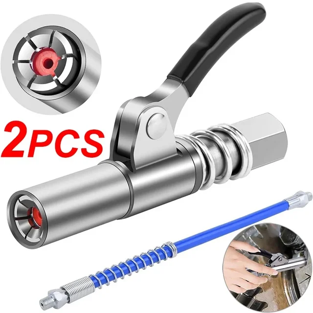 1-2szt Łącznik smarownicy 1/8" Npt 10000 PSI Wytrzymały szybkozłącznik smarownicy Pompa olejowa Narzędzie do naprawy smarownicy