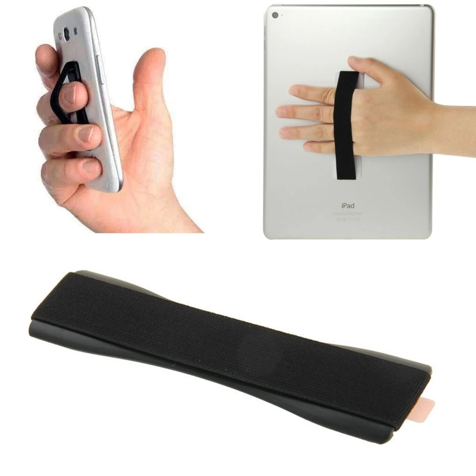 Finger Grip Phone Holder for iPad Air & Air 2/ iPad mini/ Galaxy Tab and Other Tablet PC Smartphone