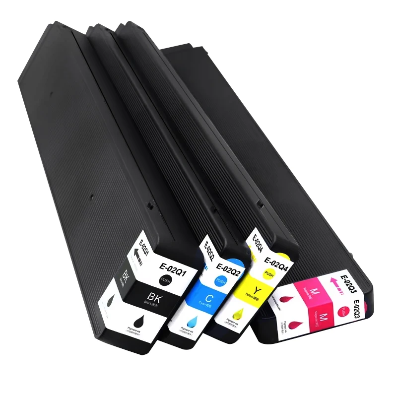 T02Q1 T02Q2 T02Q3 T02Q4 Premium Compatible Color Inkjet Ink Cartridge for Epson WorkForce Enterprise WF-C20600 Printer