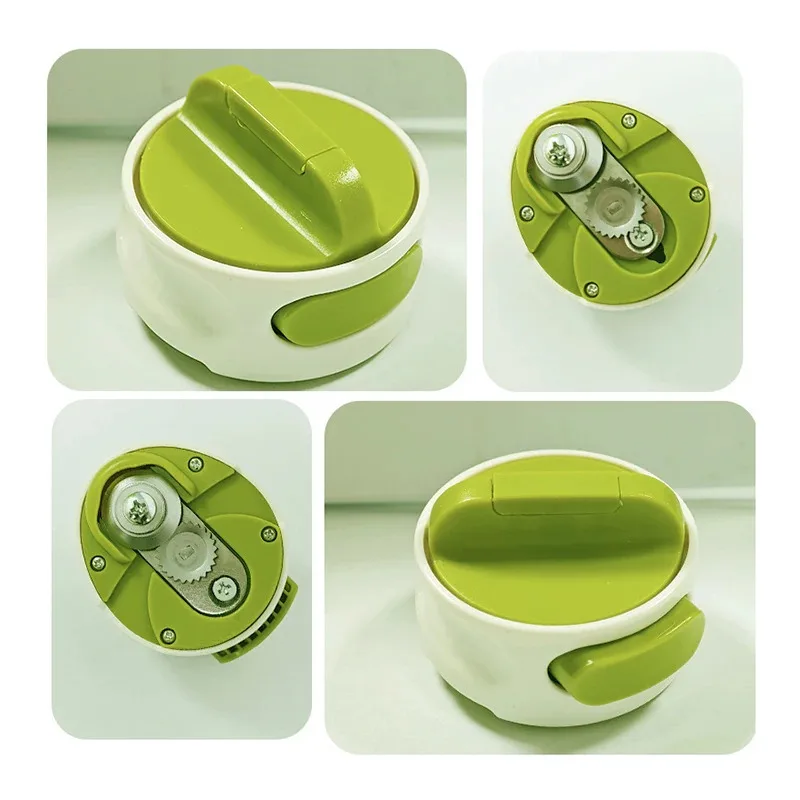 

2025 Portable Manual Can Opener Beer Can-Do Compact Mini Can Opener Kitchen Gadgets Tool Easy Twist Release Safety Open Jar
